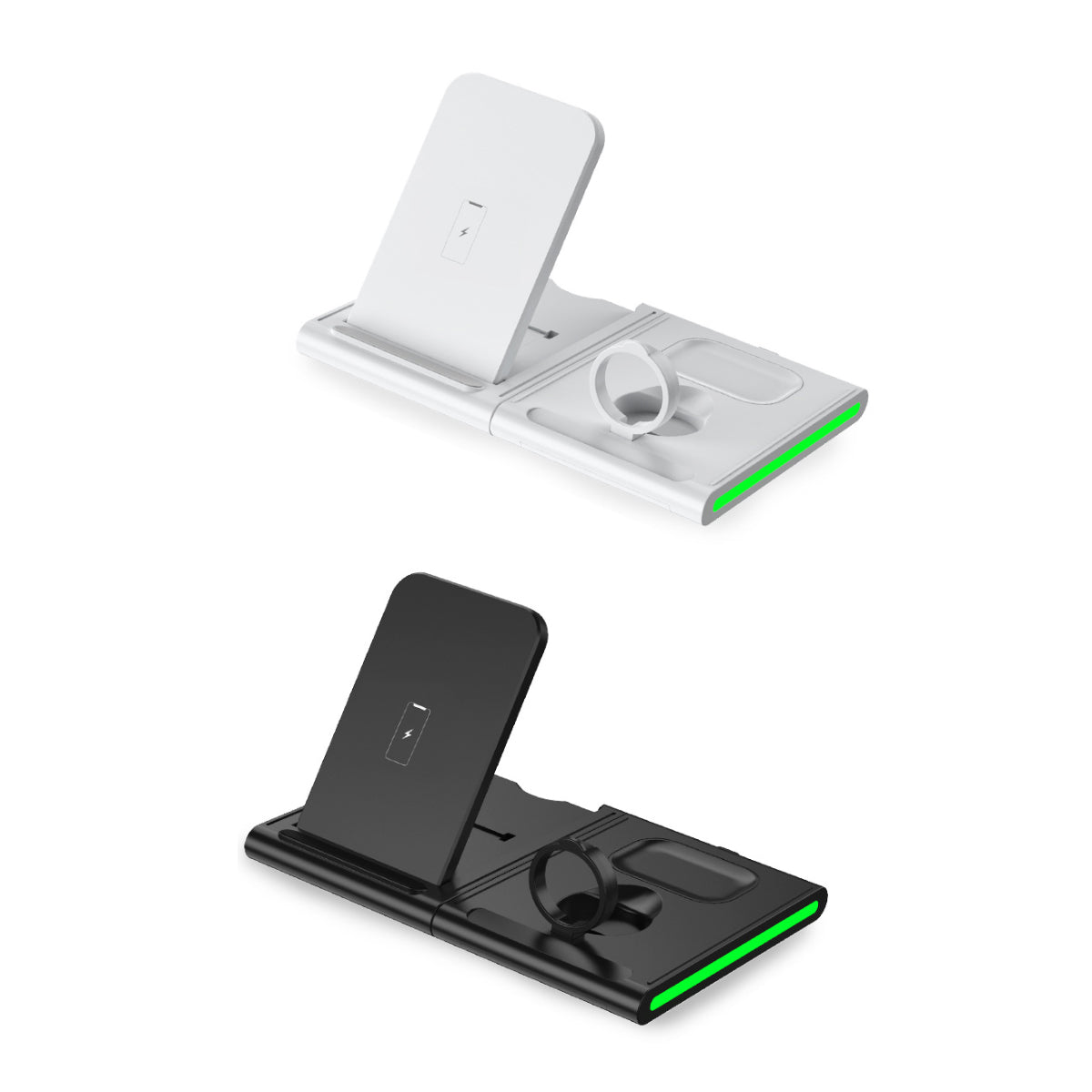 Magnetic Power Tiles 4 In 1 Wireless Charging Station by VistaShops