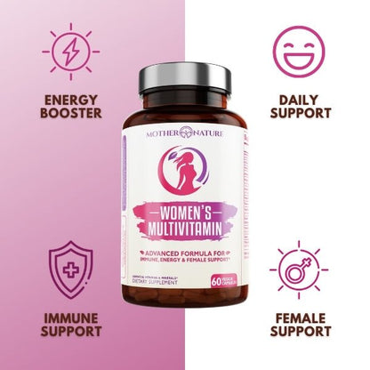 Women's Complete Multivitamin by Mother Nature Organics
