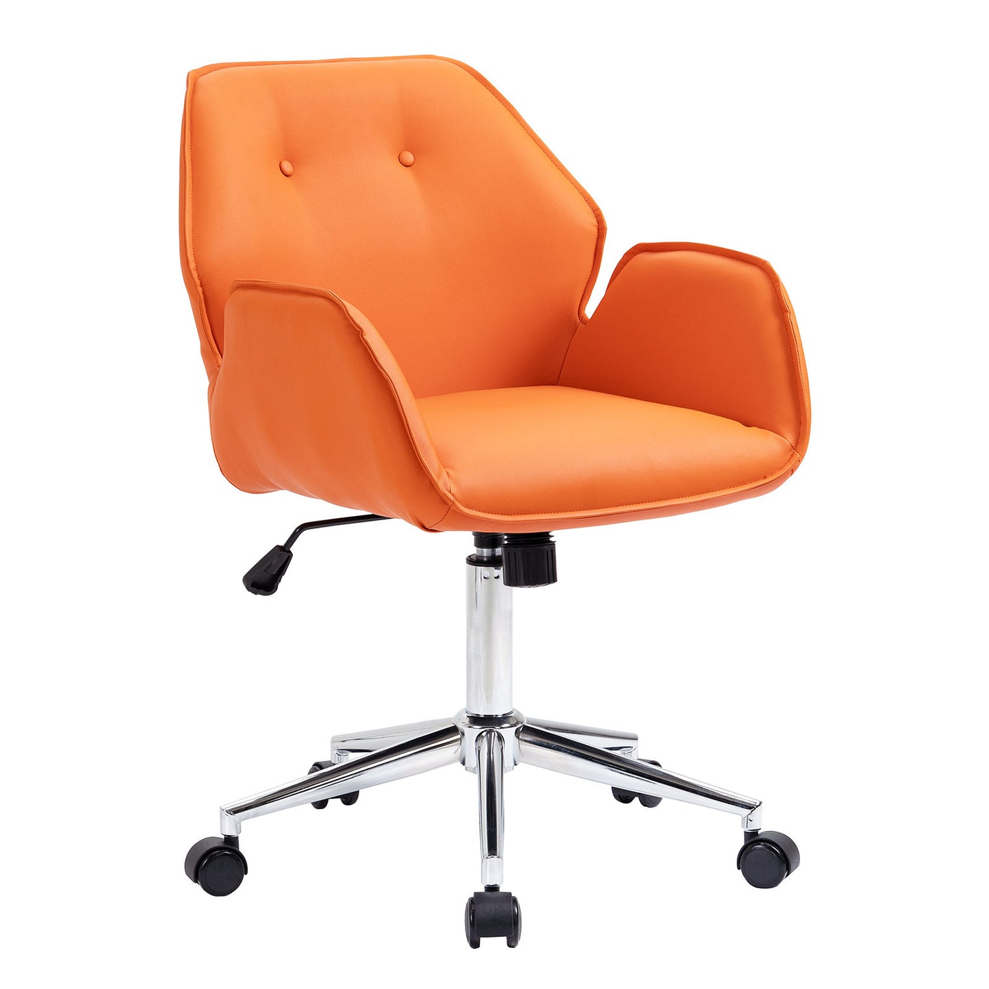 Lower Price office furniture chair swivel  low back Nordic Home adjustable  Leather office chair