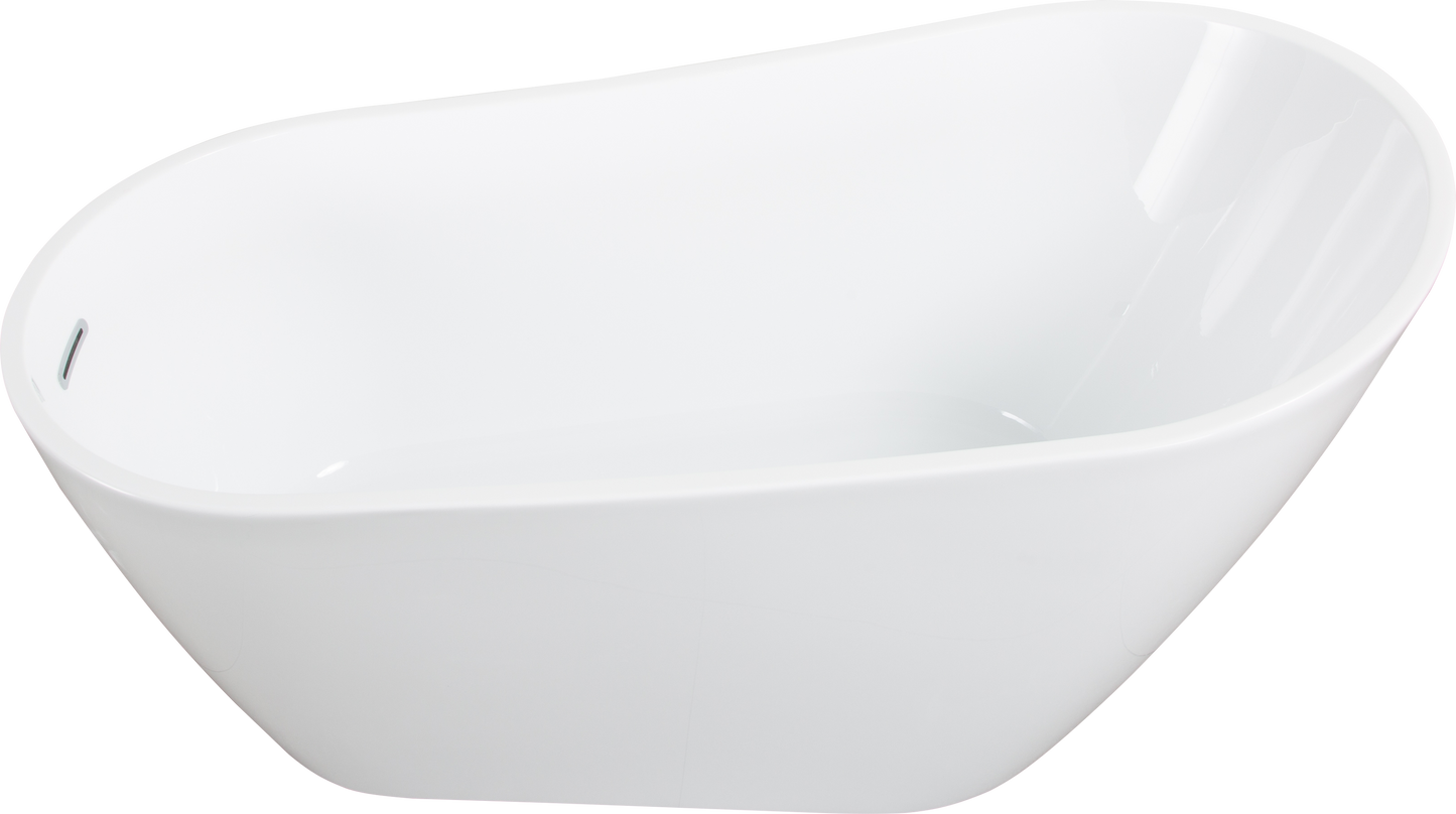 Acrylic Alcove Freestanding Soaking Bathtub-67  22A04-67