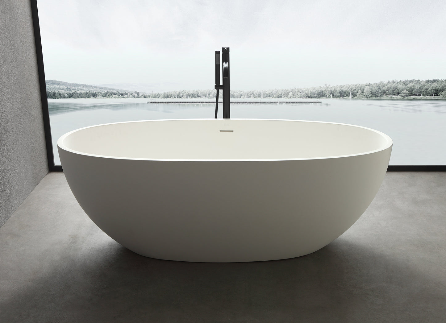 LTL needs to consult the warehouse address Bathtub 1650mm free standing artificial stone solid surface bathtub