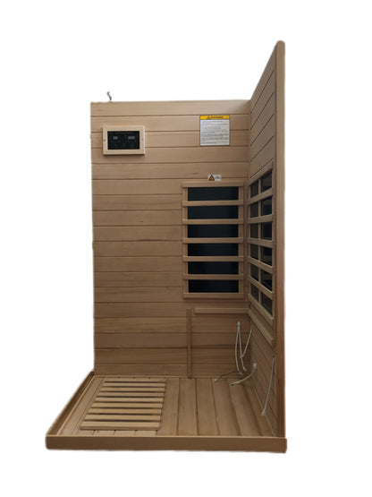 Mini Left Side  Hemlock Sauna Room
