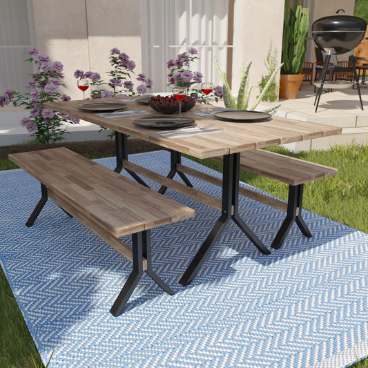 Standlake Outdoor Dining Set – 3pc