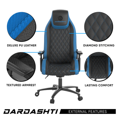 Dardashti Gaming Chair - Cobalt Blue