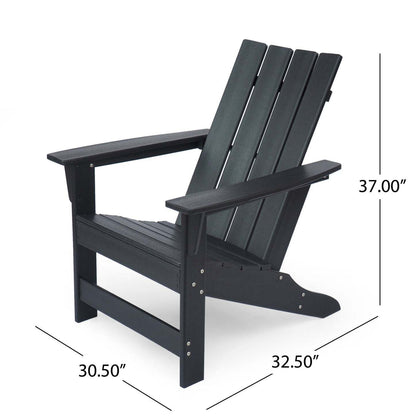 Panagiota Outdoor Resin Adirondack Chair