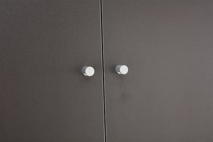 Tollilet storage cabinet grey