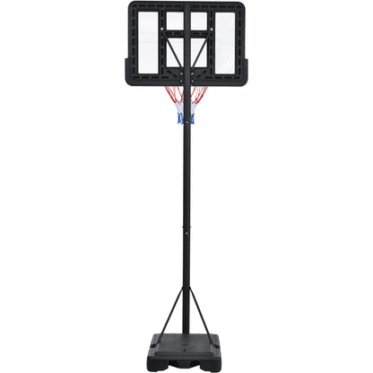 Portable Basketball Hoop Basketball System 4.76-10ft Height Adjustment for Youth Adults LED Basketball Hoop Lights, Colorful lights, Waterproof，Super Bright to Play at Night Outdoors,Good Gift for Kid