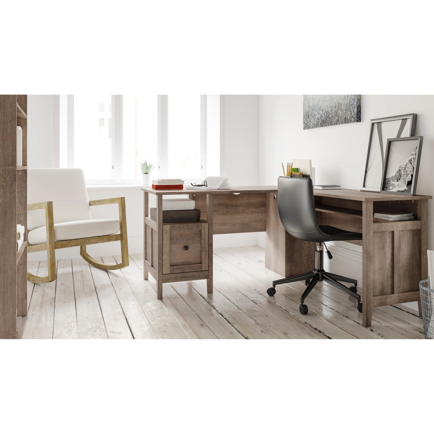 Ashley Arlenbry 2-Piece Contemporary Home Office Desk H275H1