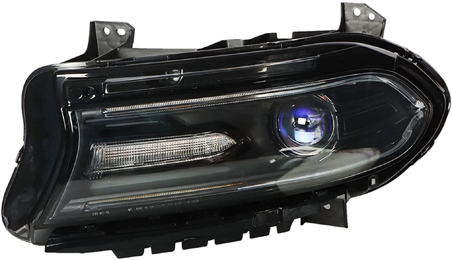 LEAVAN For Dodge Charger 2015-2021 Halogen Headlight Lamps Left Driver Side Replacement