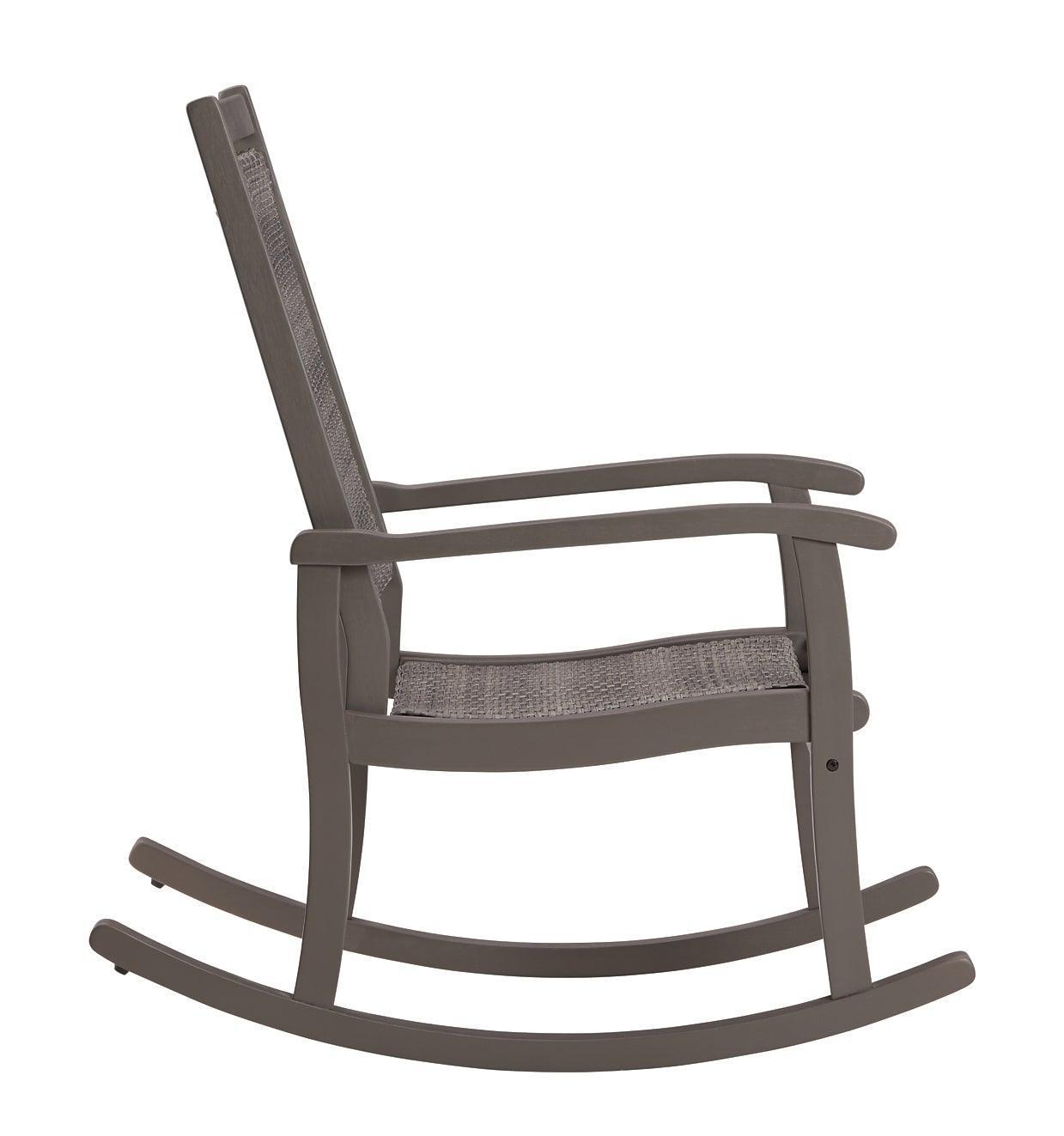 Ashley Emani Gray Casual Rocking Chair P168-828