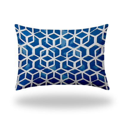 CUBE Indoor/Outdoor Soft Royal Pillow, Zipper Cover Only, 14x20