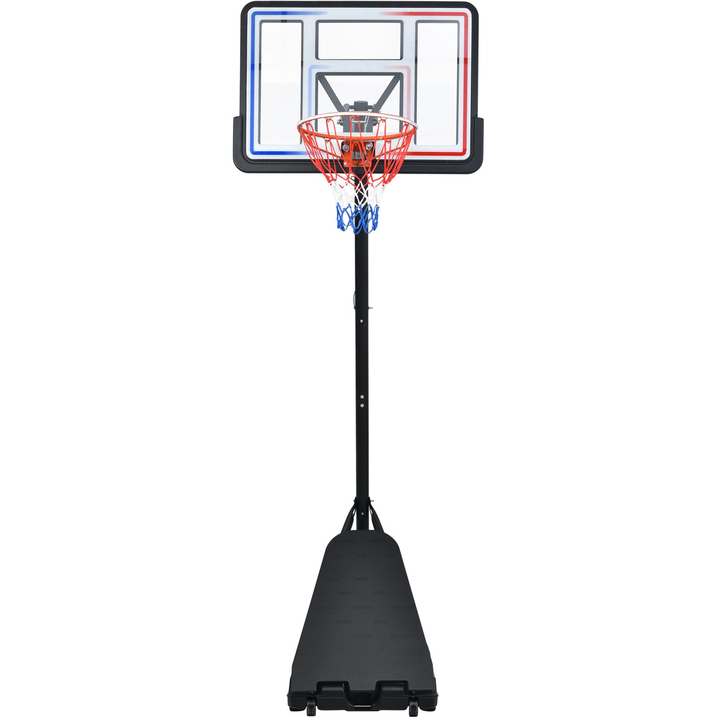 Portable Basketball Hoop Basketball System 8-10ft Height Adjustment for Youth Adults LED Basketball Hoop Lights, Colorful lights, Waterproof，Super Bright to Play at Night Outdoors,Good Gift for Kids