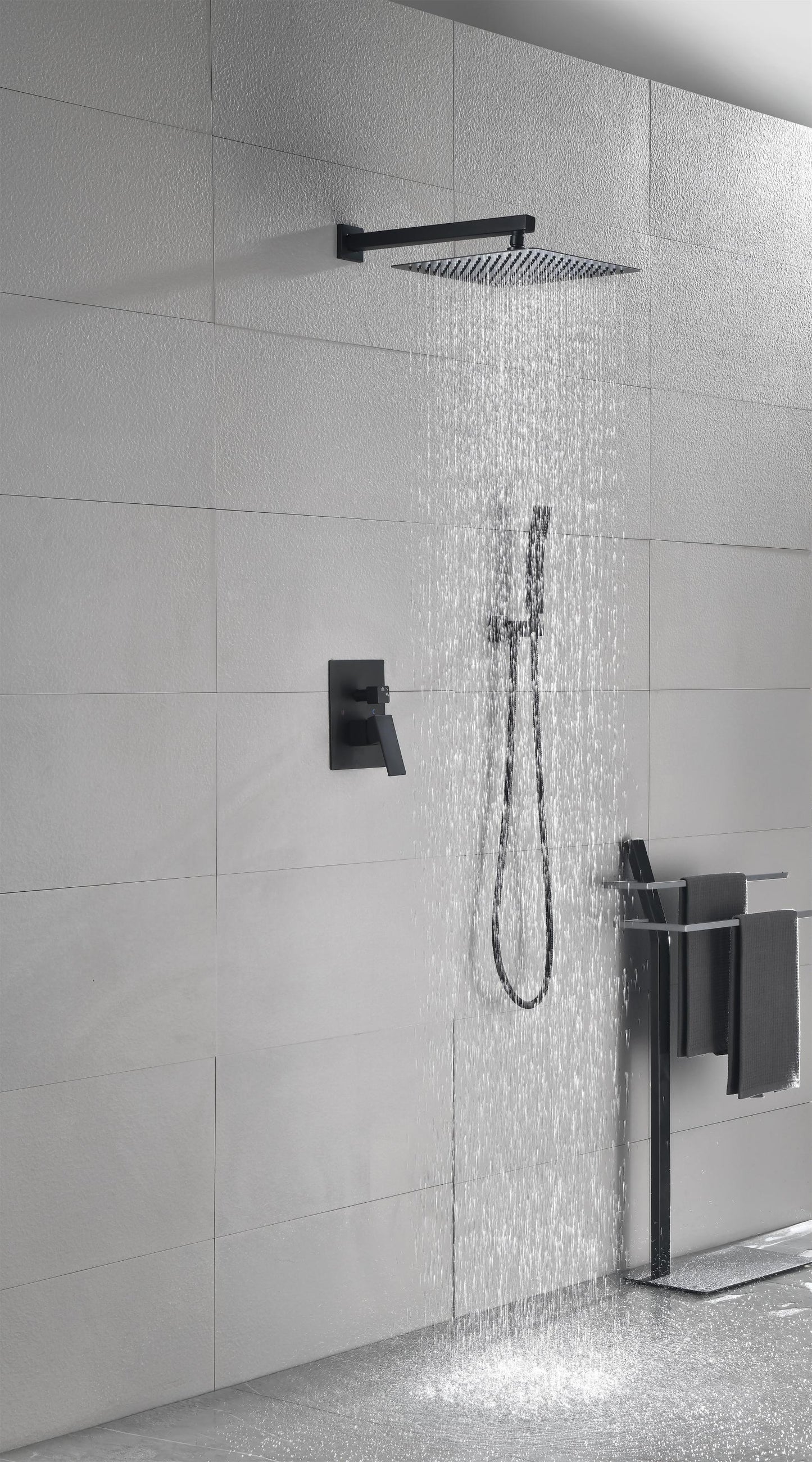 12" Rain Shower Head Systems Wall Mounted Shower