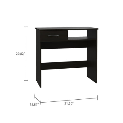 Nottingham 2-Piece 7-Shelf 1-Drawer Home Office Set Black Wengue