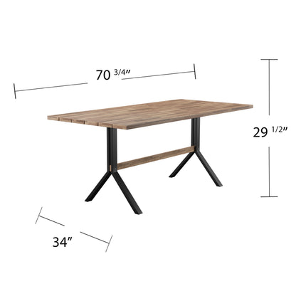 Standlake Outdoor Dining Set – 3pc