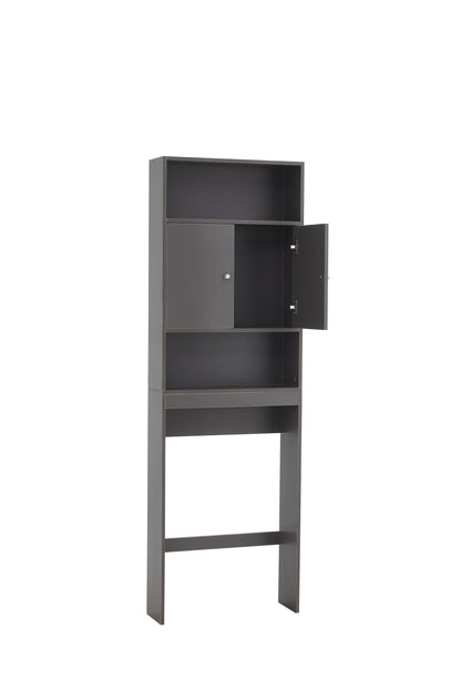 Tollilet storage cabinet grey