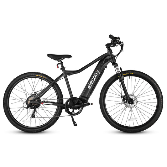 E27179 Elecony Electric 27.5" Adults Bike, Removable Hidden 36V 10Ah Lithium Battery 350W Brushless Motor City Ebike, 20MPH Assist, Disc Brake, 7 Speed System