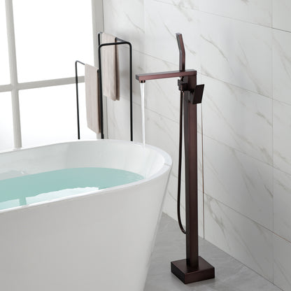 Single Handle Floor Mounted Freestanding Tub Filler