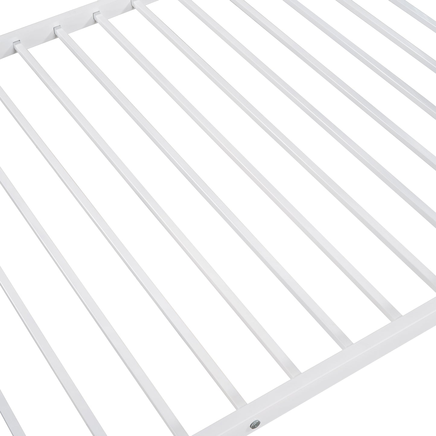 Twin Over Twin Metal Bunk Bed (White)( old sku: MF189201KAA )