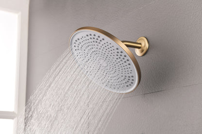 Shower Head - High Pressure Rain - Luxury Modern Look - No Hassle Tool-less 1-Min Installation - The Perfect Adjustable Replacement For Your Bathroom Shower Heads