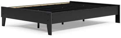 Ashley Finch Black Casual Full Platform Bed EB3392-112