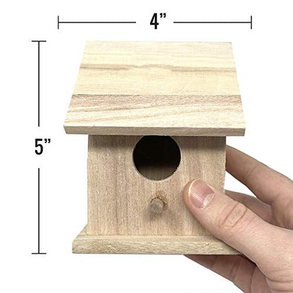 PIXISS Wooden Birdhouse - Choose From 6 Styles by Pixiss