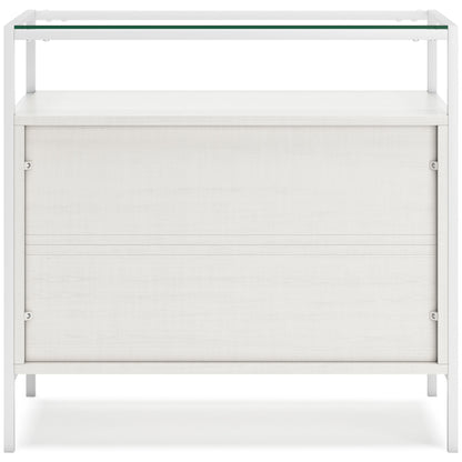 Ashley Deznee White Contemporary Small Bookcase H162-16