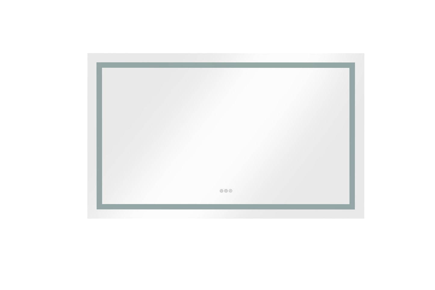 LTL needs to consult the warehouse address60*48LED Lighted Bathroom Wall Mounted Mirror with High Lumen+Anti-Fog Separately Control+Dimmer Function