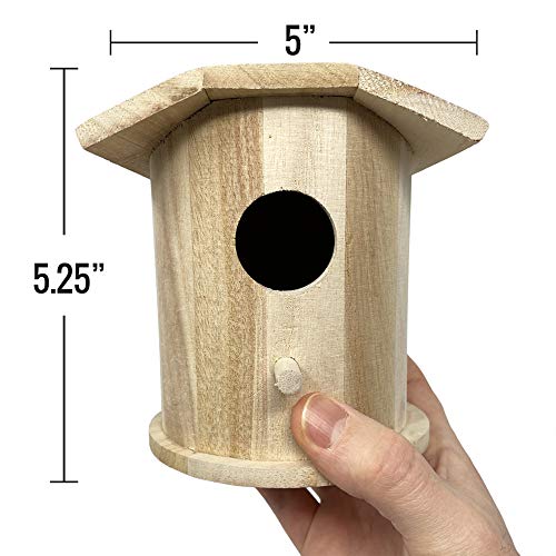 PIXISS Wooden Birdhouse - Choose From 6 Styles by Pixiss