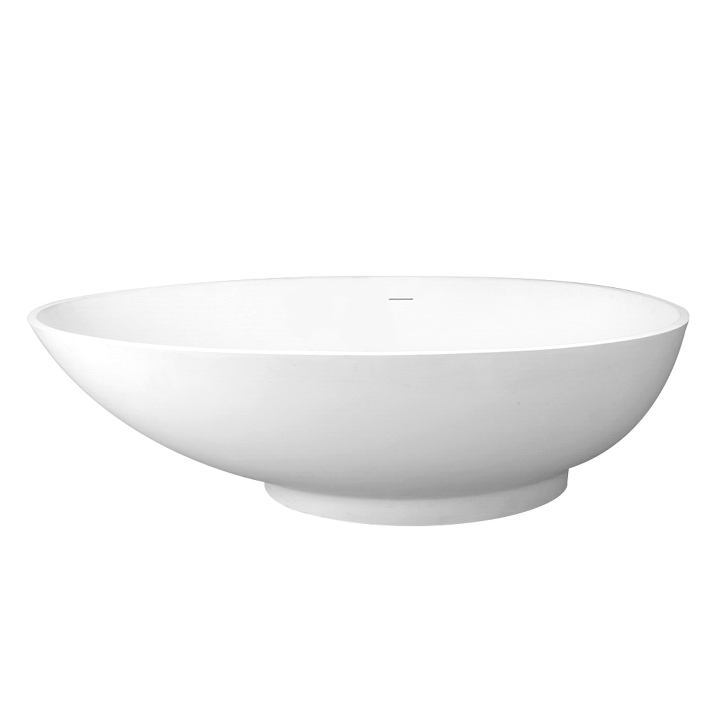 70 inch freestanding solid surface soaking bathtub for bathroom