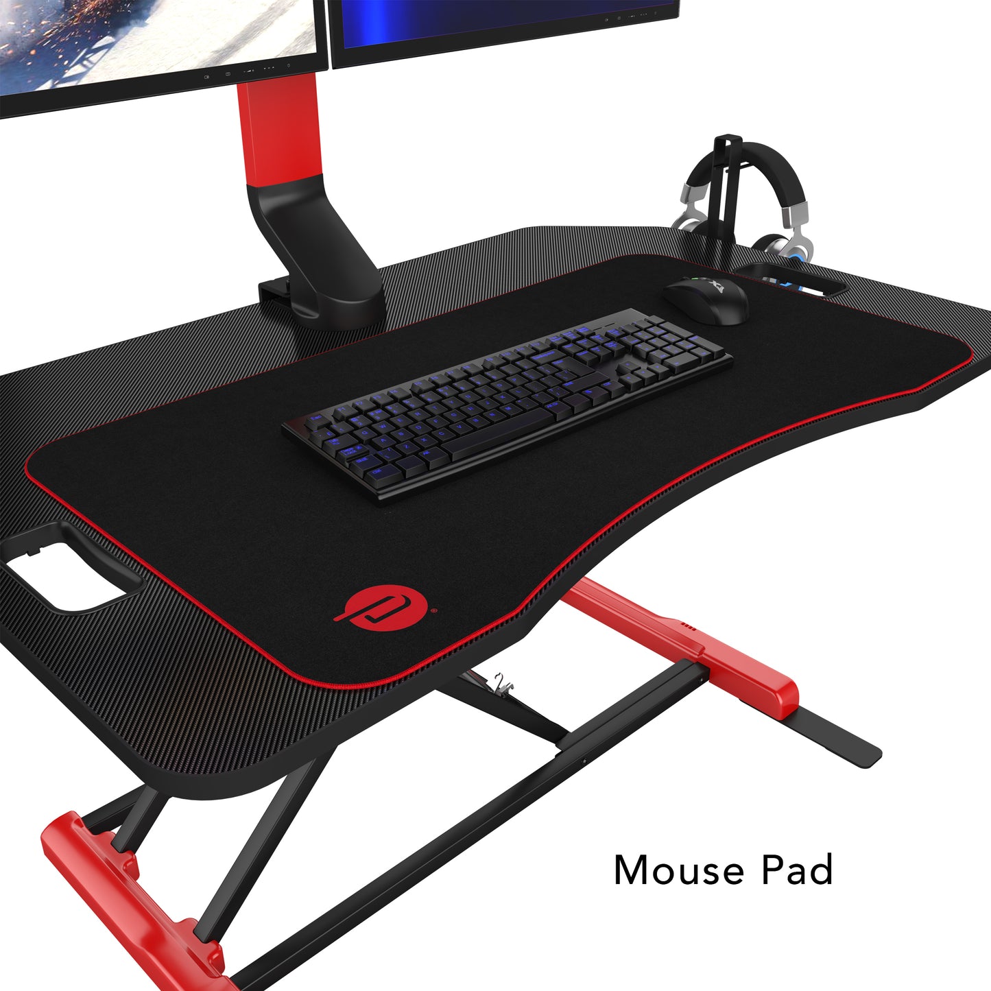 Dardashti Gaming Riser Black/Red