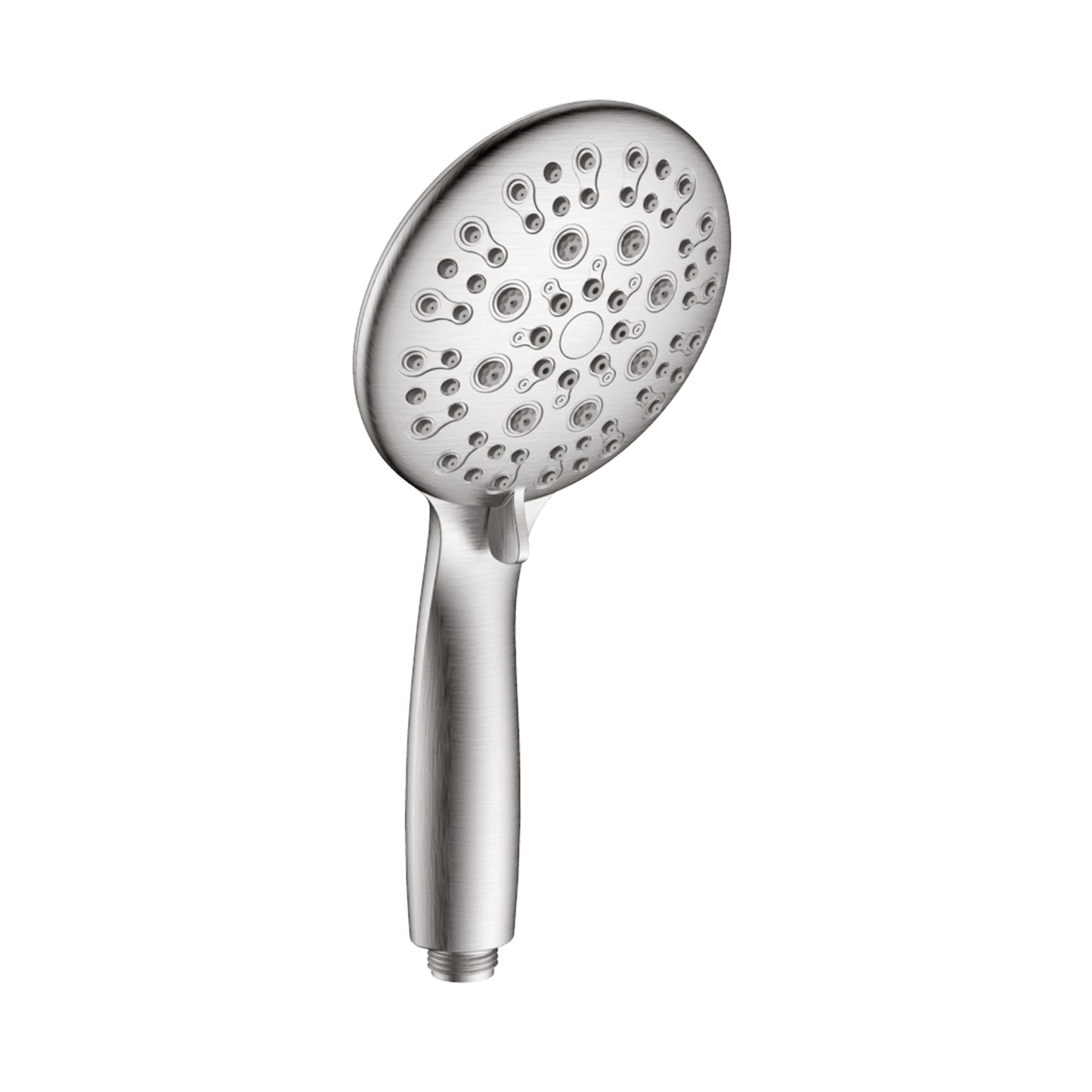 Large Amount of water Multi Function Shower Head - Shower System with 4." Rain Showerhead, 6-Function Hand Shower, Simple Style, Brushed Nickel