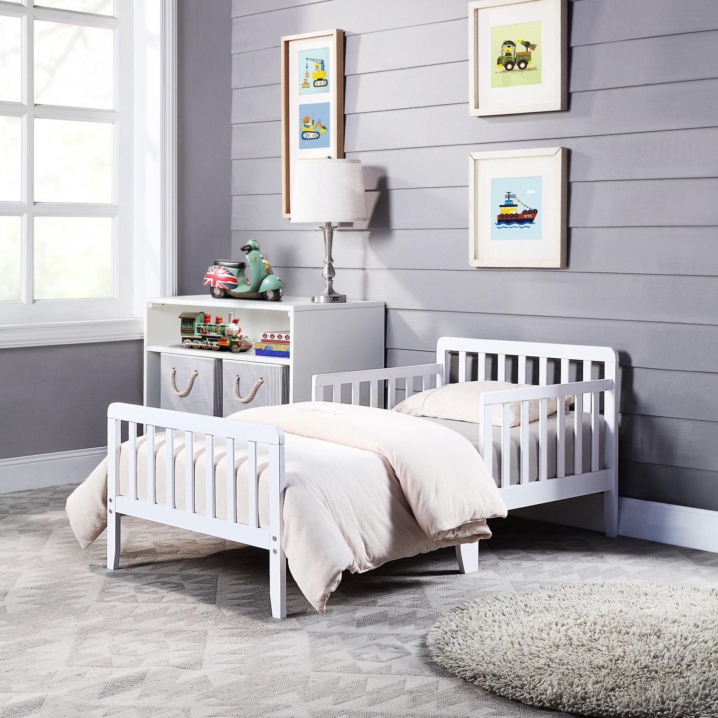 Jax Toddler Bed White