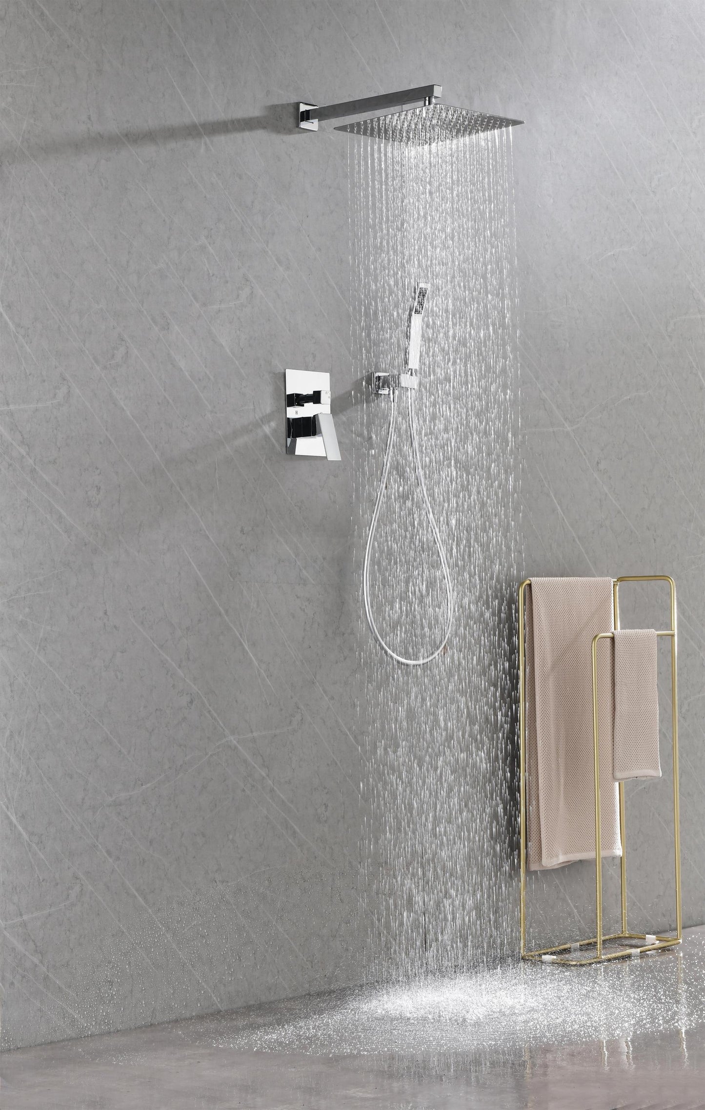 12" Rain Shower Head Systems Wall Mounted Shower