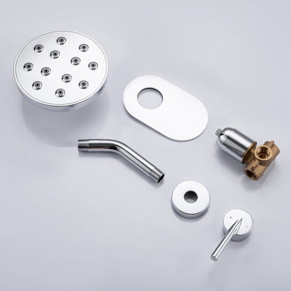 Complete Shower System With Rough-In Valve