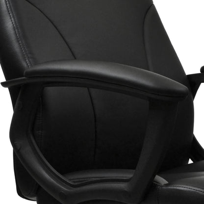 Techni Mobili Medium Back Executive Office Chair, Black