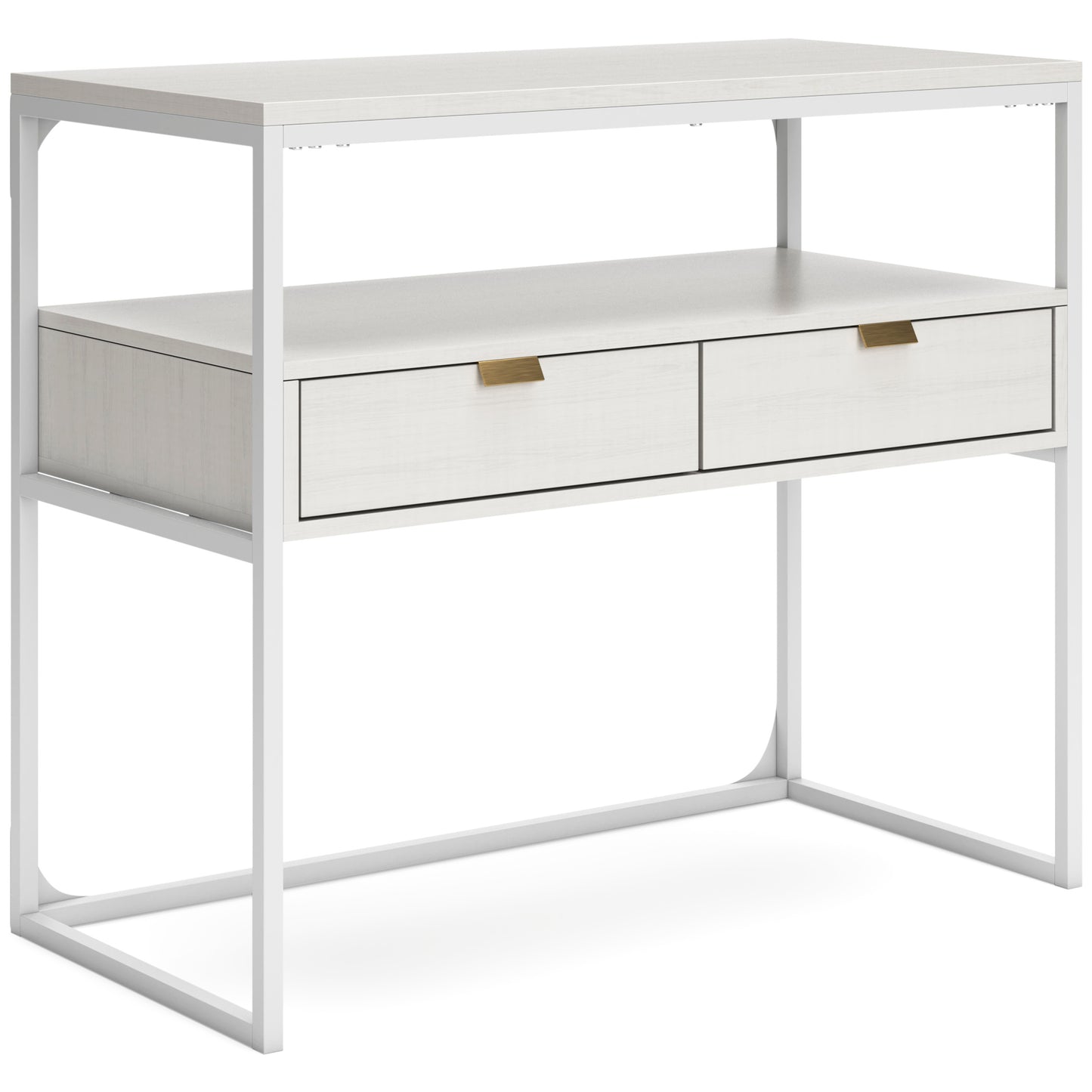 Ashley Deznee White Contemporary Credenza H162-15