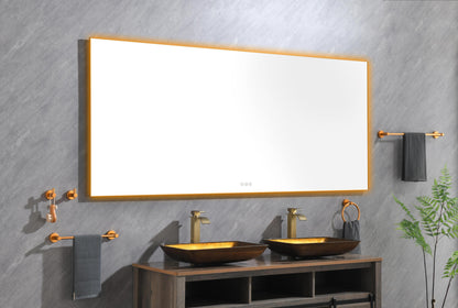 LTL needs to consult the warehouse addressSuper Bright Led Bathroom Mirror with Lights, Metal Frame Mirror Wall Mounted Lighted Vanity Mirrors for Wall, Anti Fog Dimmable Led Mirror for Makeup