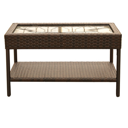 Wicker Coffee Table