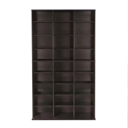 Cabinet-Atlantic Oskar Media Wall-Unit 756 Espresso