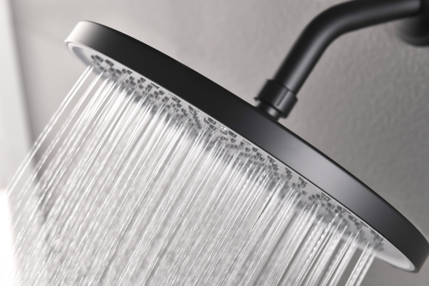 Shower Head - High Pressure Rain - Luxury Modern Look - No Hassle Tool-less 1-Min