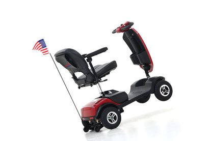 W429S00032 Outdoor compact mobility scooter with windshield