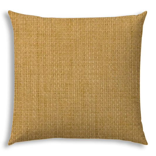 REMI Golden Straw Golden Straw Indoor/Outdoor Pillow - Sewn Closure