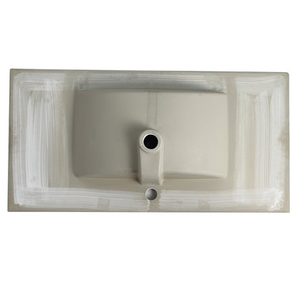 Bathroom Vanity Ceramic Sinks,36 Inch