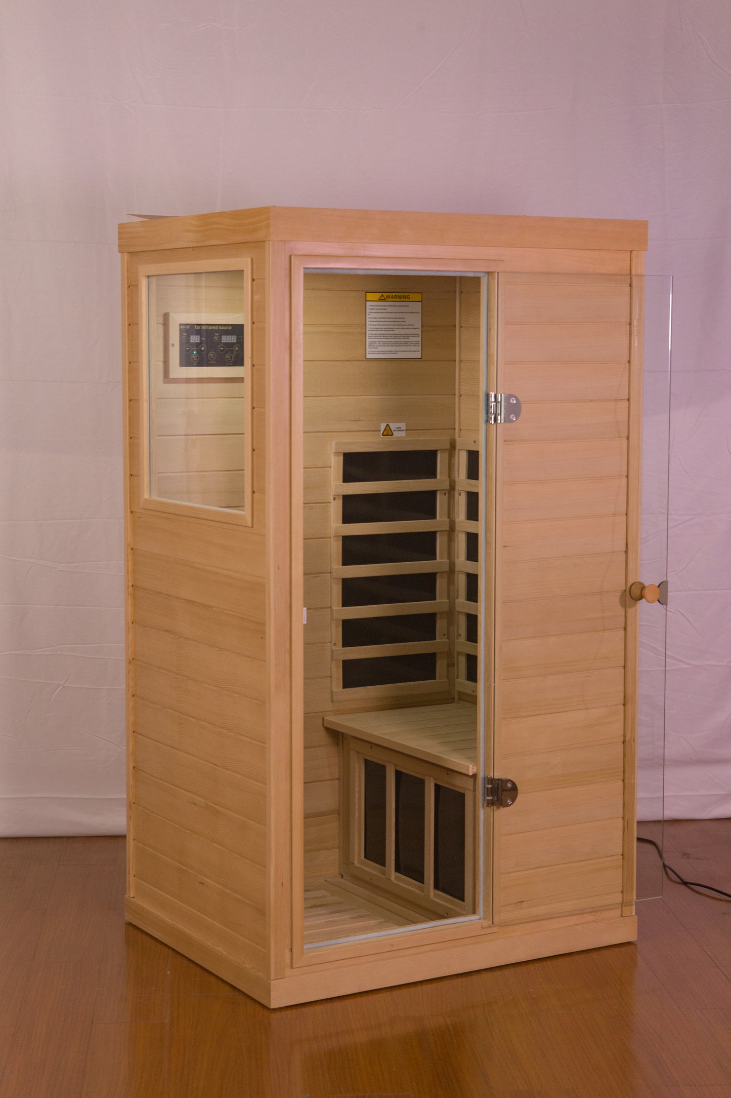 Mini Left Side  Hemlock Sauna Room