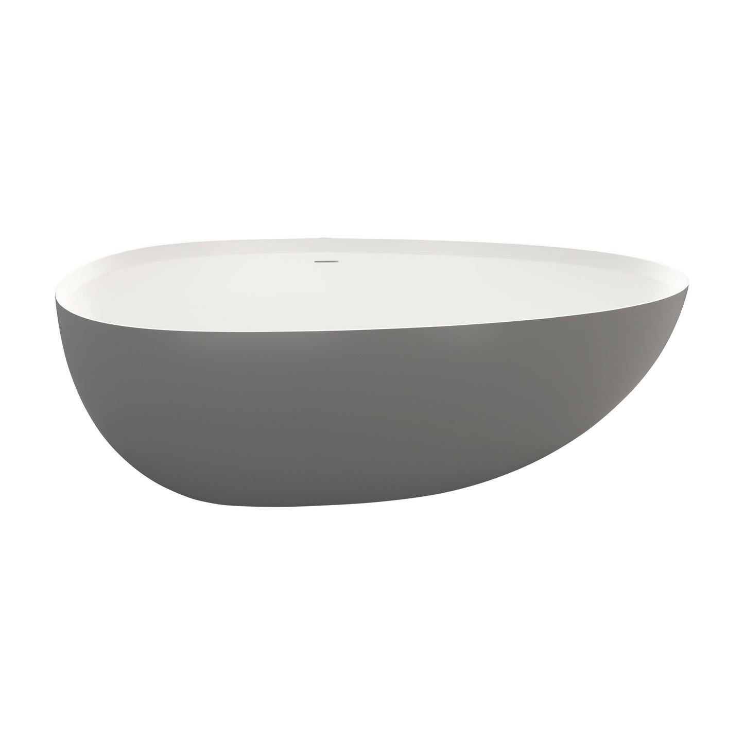 1800mm solid surface stone soaking tub Bathroom freestanding bathtub for adult