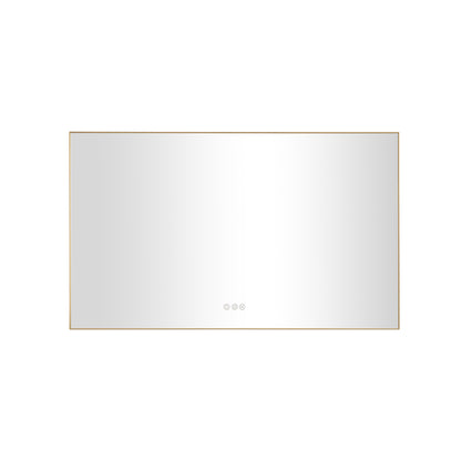 60x 36Inch LED Mirror Bathroom Vanity Mirror with Back Light, Wall Mount Anti-Fog Memory Large Adjustable Vanity Mirror