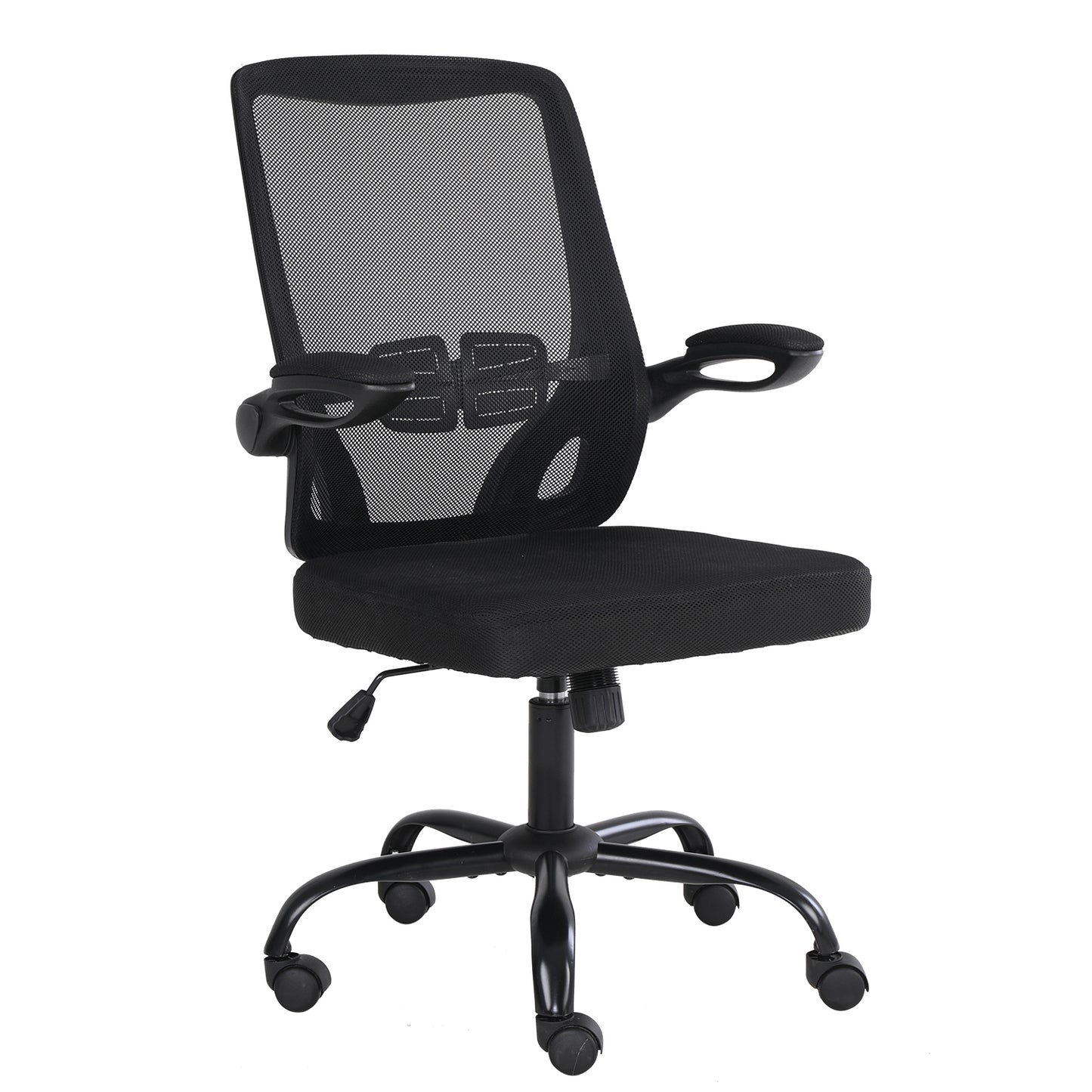 Mesh chair Home Office Chair Ergonomic Desk Chair Mesh Computer Chair Height Adjustable Swivel Chair for Office, Home, School (Black）