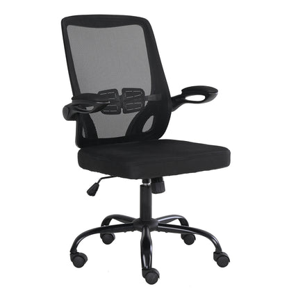 Mesh chair Home Office Chair Ergonomic Desk Chair Mesh Computer Chair Height Adjustable Swivel Chair for Office, Home, School (Black）