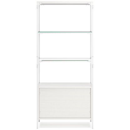 Ashley Deznee White Contemporary Large Bookcase H162-17